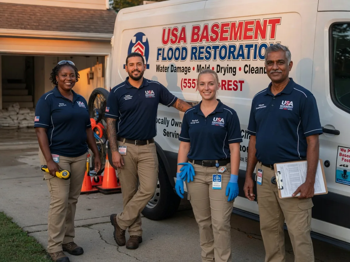 Basement Flood Cleanup company in Union Center, WI